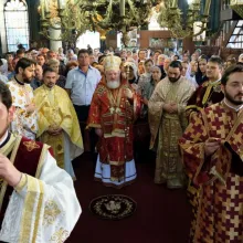 PS Varlaam la hramul bisericii Sf. Vasile – Victoria: A fi creştin este un mod de viaţă ce presupune împlinirea poruncilor lui Hristos