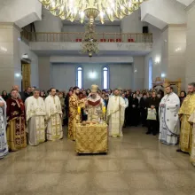 PS Timotei Prahoveanul a binecuvântat lucrările de construcție efectuate la biserica din localitatea Tunari