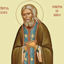 Sf. Serafim de Sarov, din Rusia în România. Moaştele sale vor fi aduse la Bucureşti de Patriarhul Kirill
