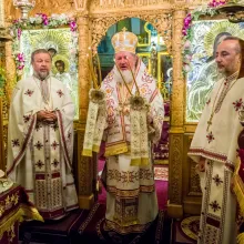 Biserica Vergu din Capitală și-a cinstit ocrotitorul. Credincioșii au avut ocazia să se închine unui fragment din moaștele Sfântului Mina