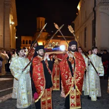 29 noiembrie 2017: Slujbă de Priveghere şi Procesiune dedicate Sf. Ap. Andrei la Catedrala Patriarhală