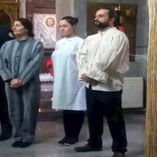 „Osânda Cărţilor”. Spectacolul de teatru dedicat Centenarului Marii Uniri a fost pus în scenă în Biserica din Filipeştii de Târg