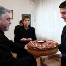 Principesa Maria în vizită la Protoieria Câmpina