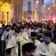 Biserica Icoanei | Mii de pelerini în rugăciune la Procesiunea „Lumina Ortodoxiei”