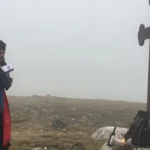 Eroii neamului au fost pomeniți pe Platoul Bucegi la peste 2.000 metri altitudine
