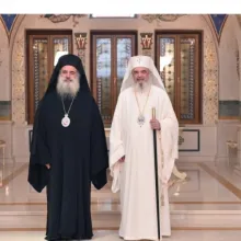 Vizita Înaltpreasfințitului Părinte Teodosie, Arhiepiscop de Sevastia, la Patriarhia Română