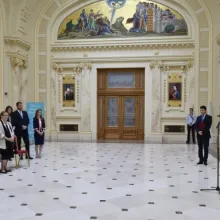 Recunoştinţă pentru lansarea filmului documentar „Marea Frescă a Ateneului Român”