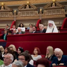 Patriarhul Daniel a luat parte la Conferința dedicată Marii Uniri, organizată de Academia Română