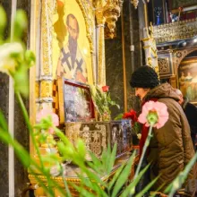 Racla cu moaştele Sf. Grigorie de Nyssa de la Biserica Domniţa Bălaşa va fi aşezată la Biserica Sf. Ecaterina