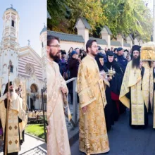 Calea Sfinților: Mii de credincioși au mers spre Catedrala Patriarhală împreună cu Sfinții Dimitrie și Calinic