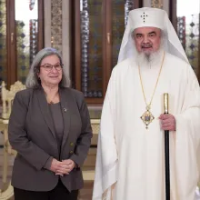 Ambasadorul statului Israel în România în vizită de rămas bun la Patriarhia Română
