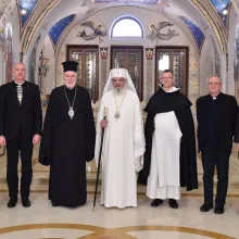 Delegațiile CROCEU, COMECE și CEC în vizită la Patriarhia Română