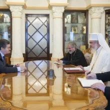 Noul Ambasador al Spaniei la București în vizită de prezentare la Patriarhia Română