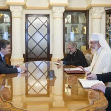 Noul Ambasador al Spaniei la București în vizită de prezentare la Patriarhia Română