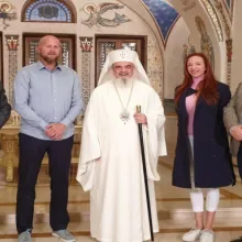 Domnul Brad Parscale în vizită la Patriarhia Română