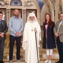 Domnul Brad Parscale în vizită la Patriarhia Română