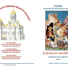 Bucurie mare că S-a născut Mântuitorul (Pastorală la nașterea Domnului – 2017)