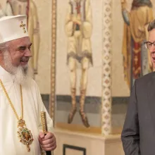 Patriarhul Daniel a primit vizita domnului Samuel Brownback, Ambasadorul american pentru libertate religioasă
