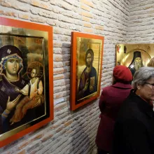 Expoziția de icoane „Anastasis” va putea fi vizitată timp de zece zile la Palatul Patriarhiei