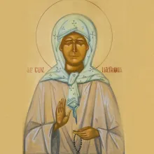 Sfânta Matrona de la Moscova va fi cinstită joi în Biserica Tabacu din Bucureşti