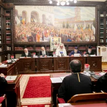 Patriarhul Daniel prezidează întâlnirea Comisiei de Statut şi regulamente a Sfântului Sinod