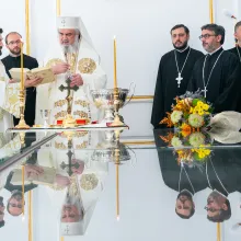 Noua cancelarie a Facultăţii de Teologie Ortodoxă din Bucureşti a fost sfinţită