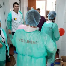 Bucurie de la „Caravana Bucuriei” pentru copiii de la Fundeni