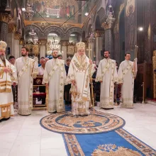 De Schimbarea la Faţă a Domnului Patriarhul Daniel a liturghisit la Patriarhie