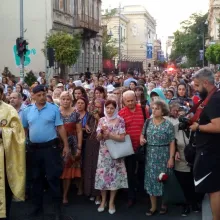 Moaştele Sfântului Gheorghe Pelerinul vin în Bucureşti