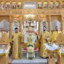 PS Varlaam Ploieşteanul a binecuvântat lucrările efectuate la Parohia „Sf. Proroc Daniel”
