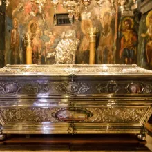 Moaştele Sfântului Spiridon vor ajunge în București