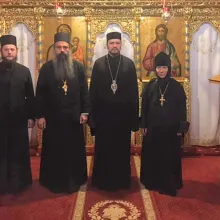 Delegaţia Mitropoliei Chişinăului a mulţumit Patriarhului Daniel pentru canonizarea ierarhului Dionisie Erhan