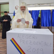 Patriarhul României a votat pentru alegerile prezidențiale