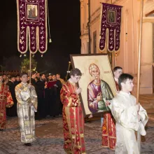 Procesiune cu moaștele Sfântului Apostol Andrei la Catedrala Patriarhală (Program)