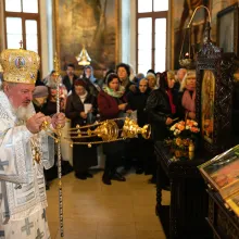 Sărbătoarea Sfintei Ecaterina la Paraclisul universitar în care s‑au pregătit o mulțime de preoți