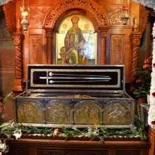 Moaștele Sfântului Grigorie Dascălul vor ajunge joi la Galați