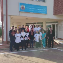 Voluntarii CMN au vestit Nașterea lui Hristos la Centrul de îngrijiri paliative „Sfântul Nectarie”