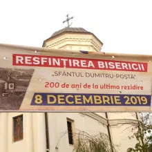 O veche biserică bucureșteană va fi resfințită duminică, la împlinirea a 200 de ani