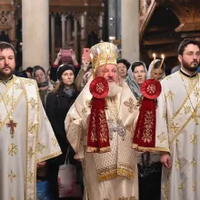 PS Varlaam Ploieşteanul a slujit în a doua zi de Crăciun la Mănăstirea Antim