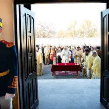 Patriarhul la sfinţirea bisericii din sediul MApN: „O nouă poartă a cerului”