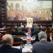 Reşedinţa Patriarhală | Patriarhul Daniel a prezidat ședința anuală a Consiliului Național Bisericesc