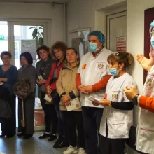 Corbeanca: A avut loc prima acţiune din acest an a Campaniei de „Prevenţie şi depistare a cancerului de col uterin”