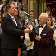 Aniversare la Ateneul Român: Părintele dirijor Jean Lupu – 80 de ani