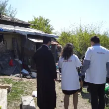 De la instaurarea stării de urgență, voluntarii CMN au acționat în 21 de localități din 7 județe