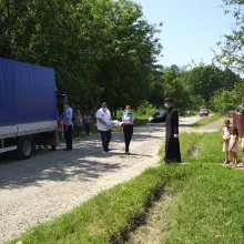 Voluntarii Paraclisului CMN au oferit sinistraţilor din Botoşani peste 5 tone de ajutoare umanitare