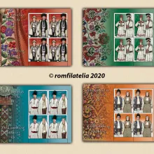 Romfilatelia promovează portul popular de nuntă