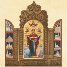 La Muzeul Satului va fi vernisată o expoziţie de pictură dedicată Maicii Domnului