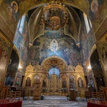 Pelerin în București: Prima biserică din țară care a primit moaștele Sfântului Siluan Athonitul