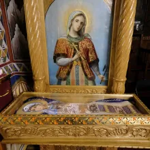 Capitală: La Oborul Vechi, lângă icoana Sf. Filofteia de Tattarescu va sta un veșmânt al muceniței