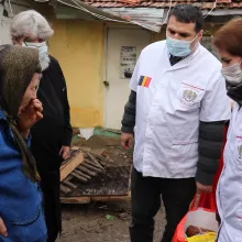 Voluntarii CMN au oferit alimente pentru 150 de persoane din județele Ilfov și Prahova